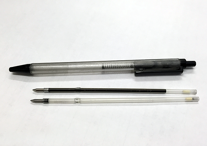 一生使いたいボールペン 三菱鉛筆 ニューライナー SN-80 替え芯2本目