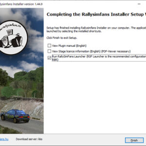 Rallysimfans.hu｜ファイルのダウンロードとインストールの手順